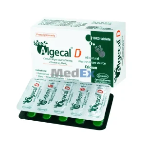 Algecal D 500 mg + 200 IU Tablet